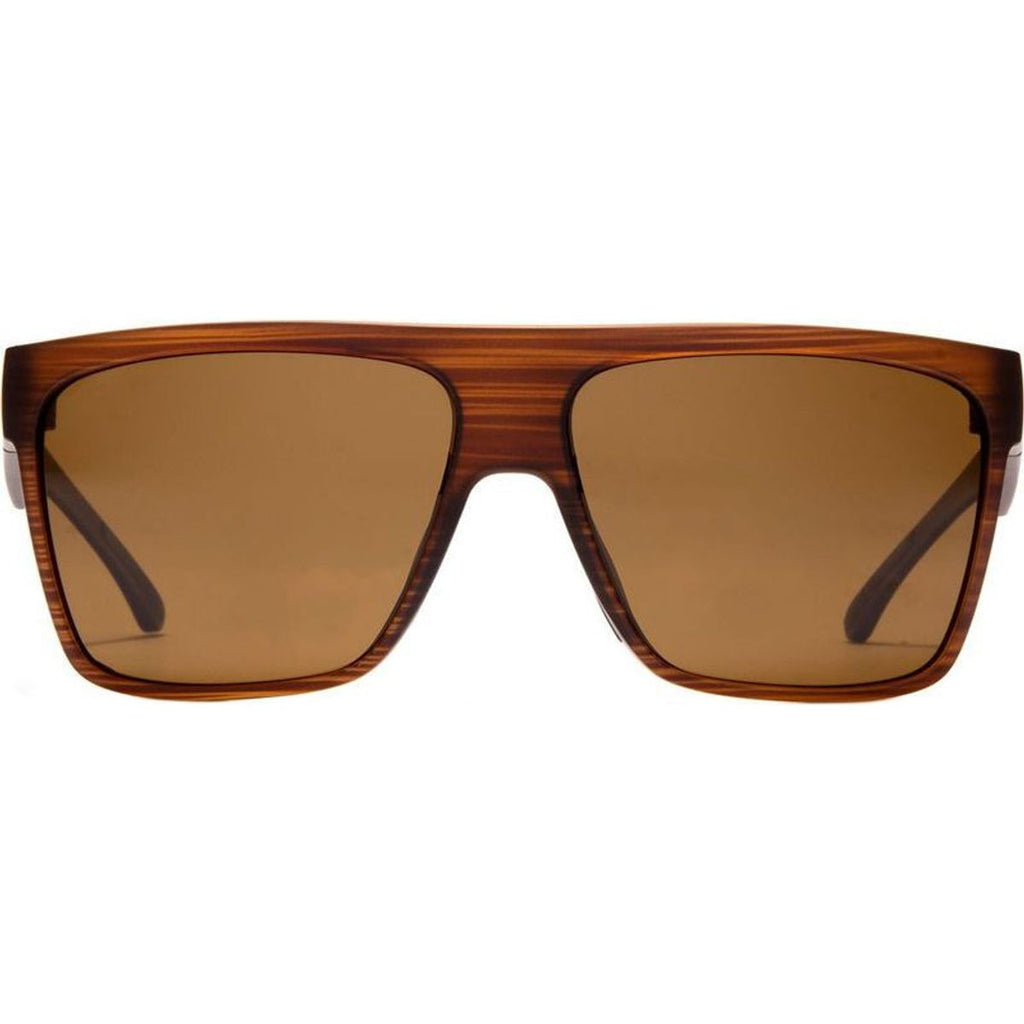 Young Blood Sport, Matte Woodland/Brown Glass Polarised Lenses