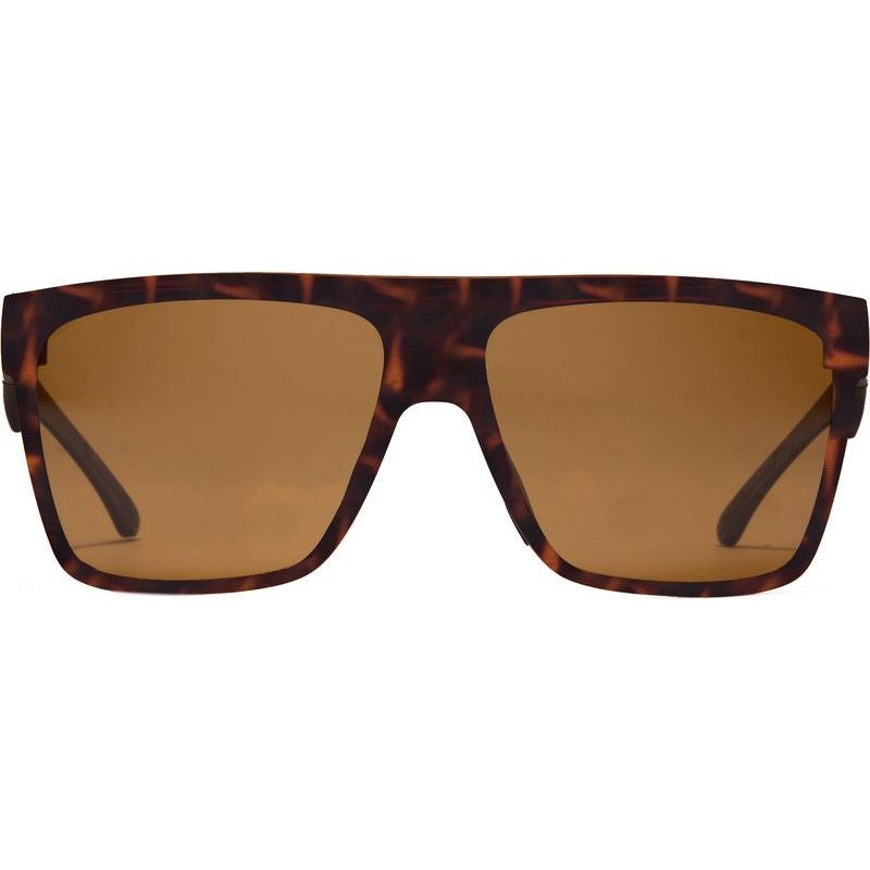 Young Blood Sport, Eco Matte Burnt Tort/L.I.T Brown Glass Polarised Lenses