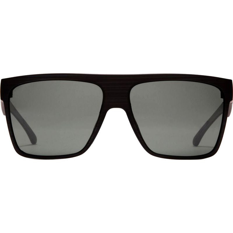 Young Blood Sport, Matte Black/L.I.T Grey Glass Polarised Lenses