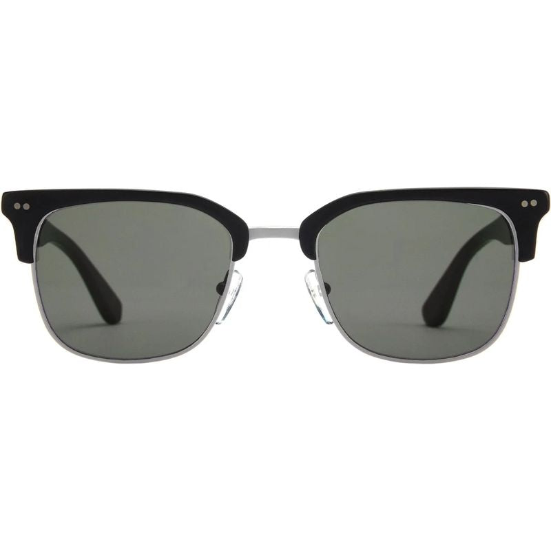 OTIS 100 Club Eco Matte Black Gunmetal L.I.T Grey Polarised Front