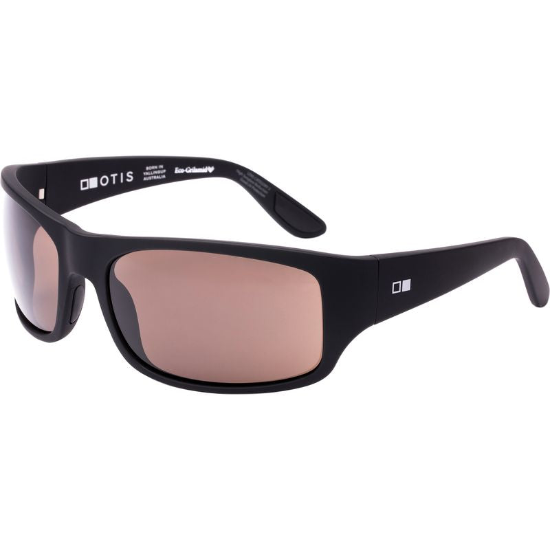 OTIS Concrete Wave Matte Black L.I.T Brown Polarised Angle