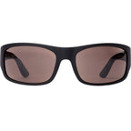 OTIS Concrete Wave Matte Black L.I.T Brown Polarised Front