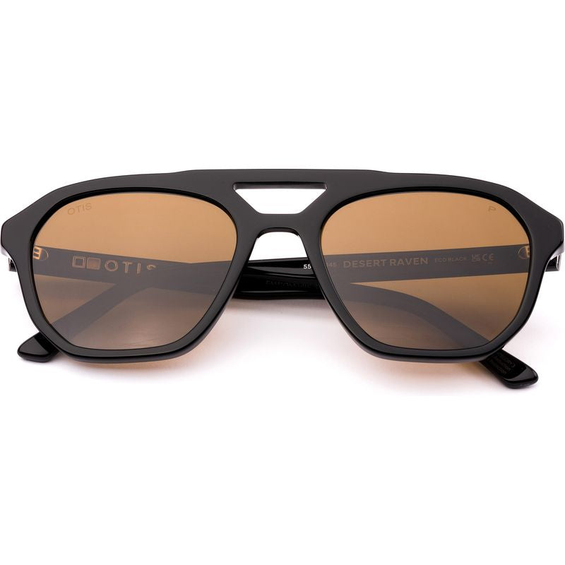 OTIS Desert Raven Eco Black Brown Polarised Front2
