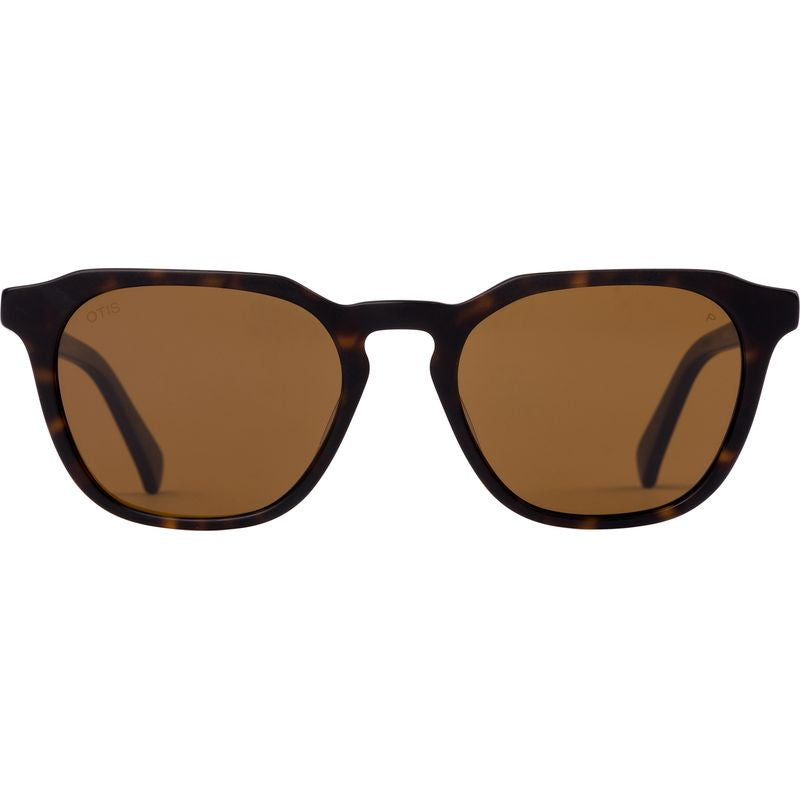 OTIS Divide Eco Matte Dark Tort Brown Polarised Front