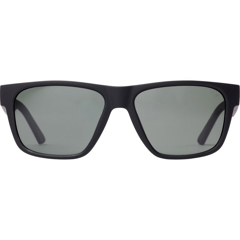 OTIS High Tide Matte Black Grey Polarised Front
