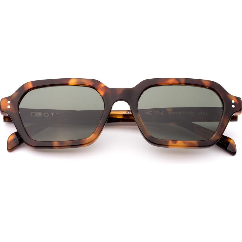 OTIS Metric Eco Sepia Tort Grey Polarised Front2