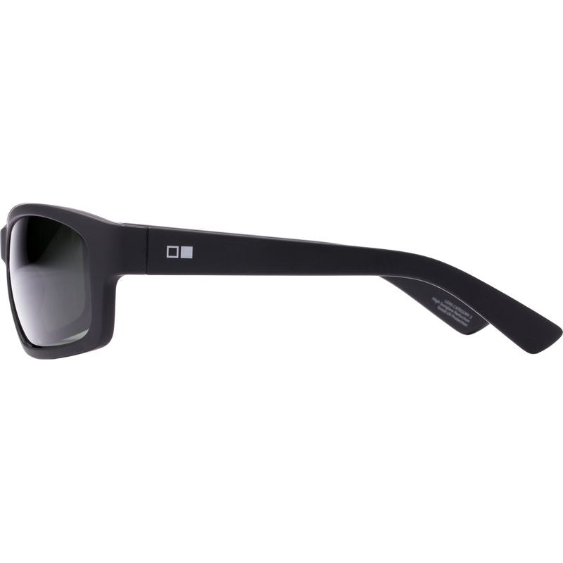 OTIS Rival Matte Black Grey Glass Side