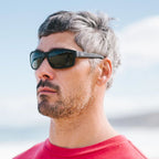 OTIS Rival Matte Black L.I.T Grey Polarised Lifestyle