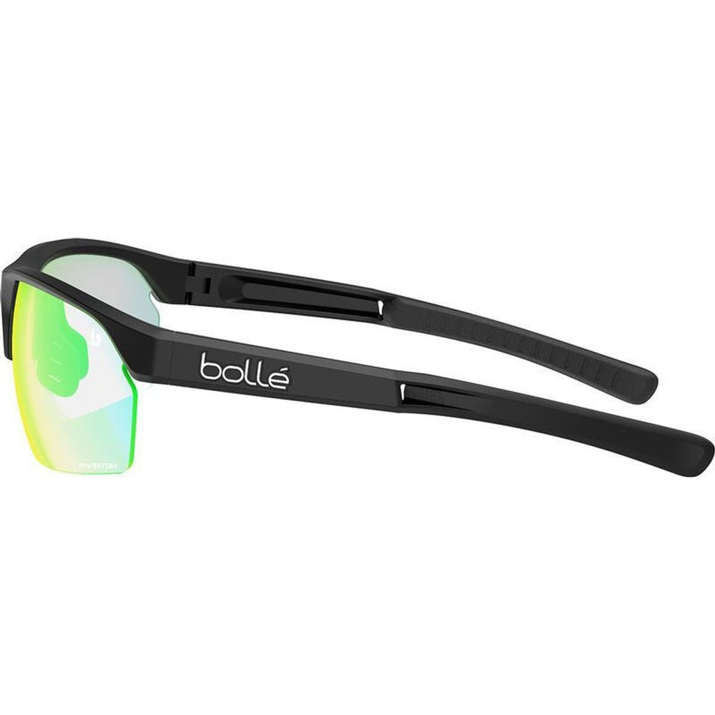 Bolle Victus S (O), Matte Black/Phantom Clear Green Photochromic Lenses