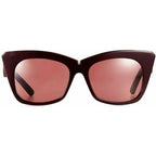 Pared Eyewear Short & Sharp (O), Burgundy/Wine Lenses