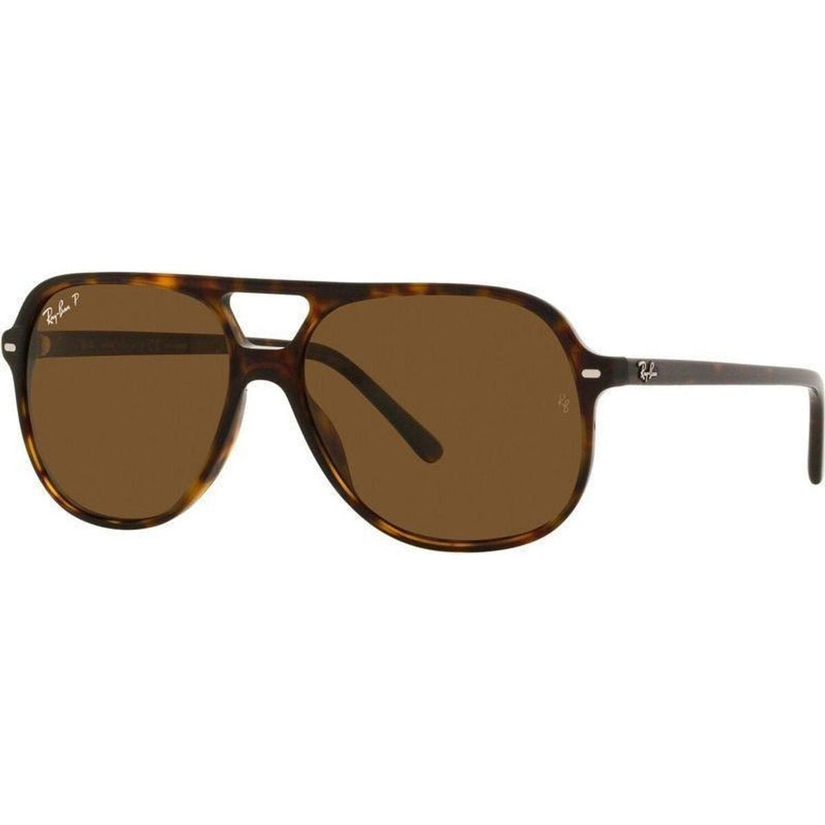 Ray-Ban Bill RB2198 (O), Havana/Brown Polarised Glass Lenses 60 Eye Size