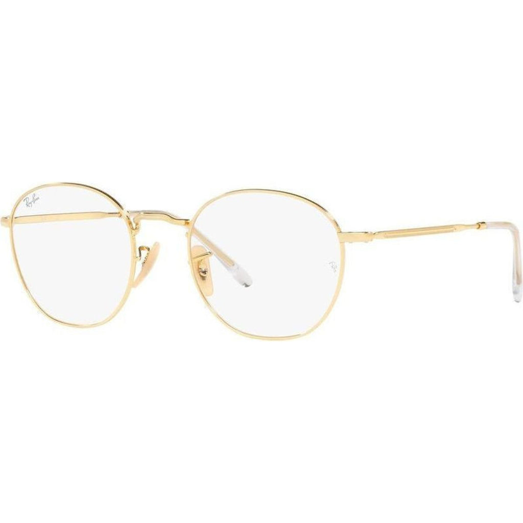 Ray-Ban Glasses Rob RX6472 (O), Gold/Clear Lenses 52 Eye Size