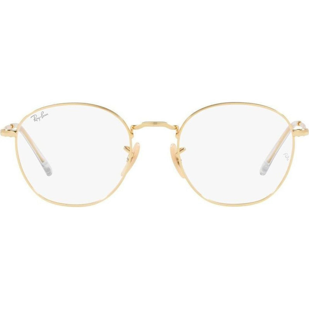 Ray-Ban Glasses Rob RX6472 (O), Gold/Clear Lenses 52 Eye Size