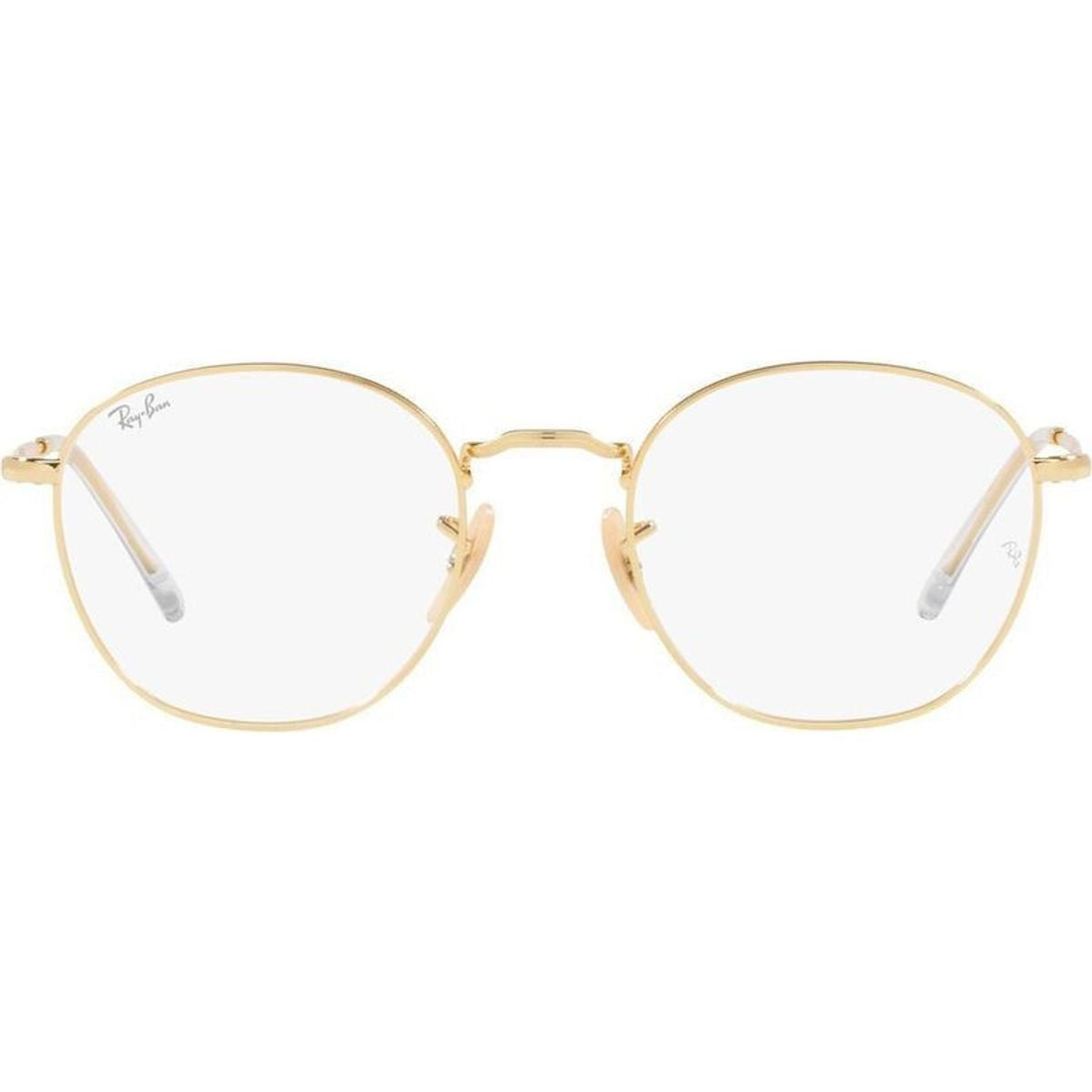 Ray-Ban Glasses Rob RX6472 (O), Gold/Clear Lenses 52 Eye Size