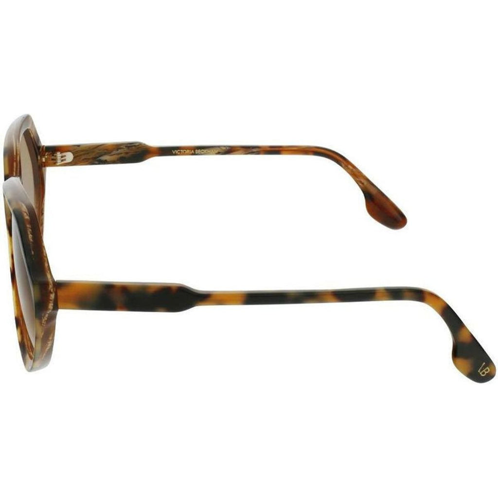 Victoria Beckham VB624S (O), Havana Horn/Brown Gradient Lenses