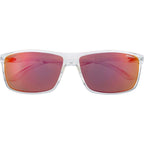 ONS 9004 2.0, Gloss Crystal Clear/Red Mirror Polarised Lenses