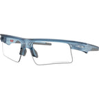 Bisphaera Speed, Matte Transparent Stonewash/Clear to Black Iridium Photochromic Lenses