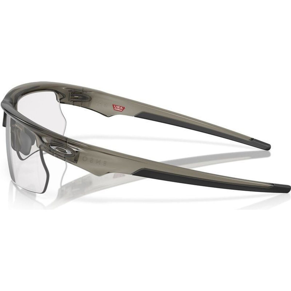 BiSphaera, Grey Smoke/Clear to Black Iridium Photochromic Lenses