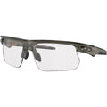 BiSphaera, Grey Smoke/Clear to Black Iridium Photochromic Lenses