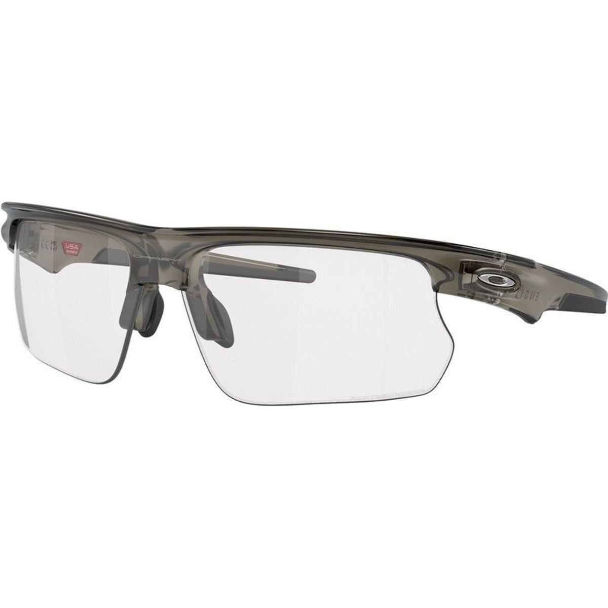 BiSphaera, Grey Smoke/Clear to Black Iridium Photochromic Lenses