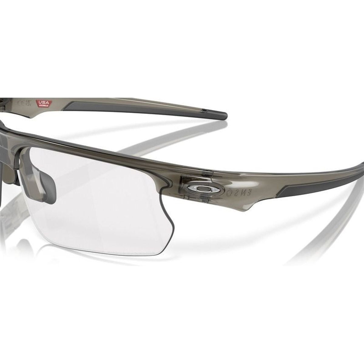 BiSphaera, Grey Smoke/Clear to Black Iridium Photochromic Lenses