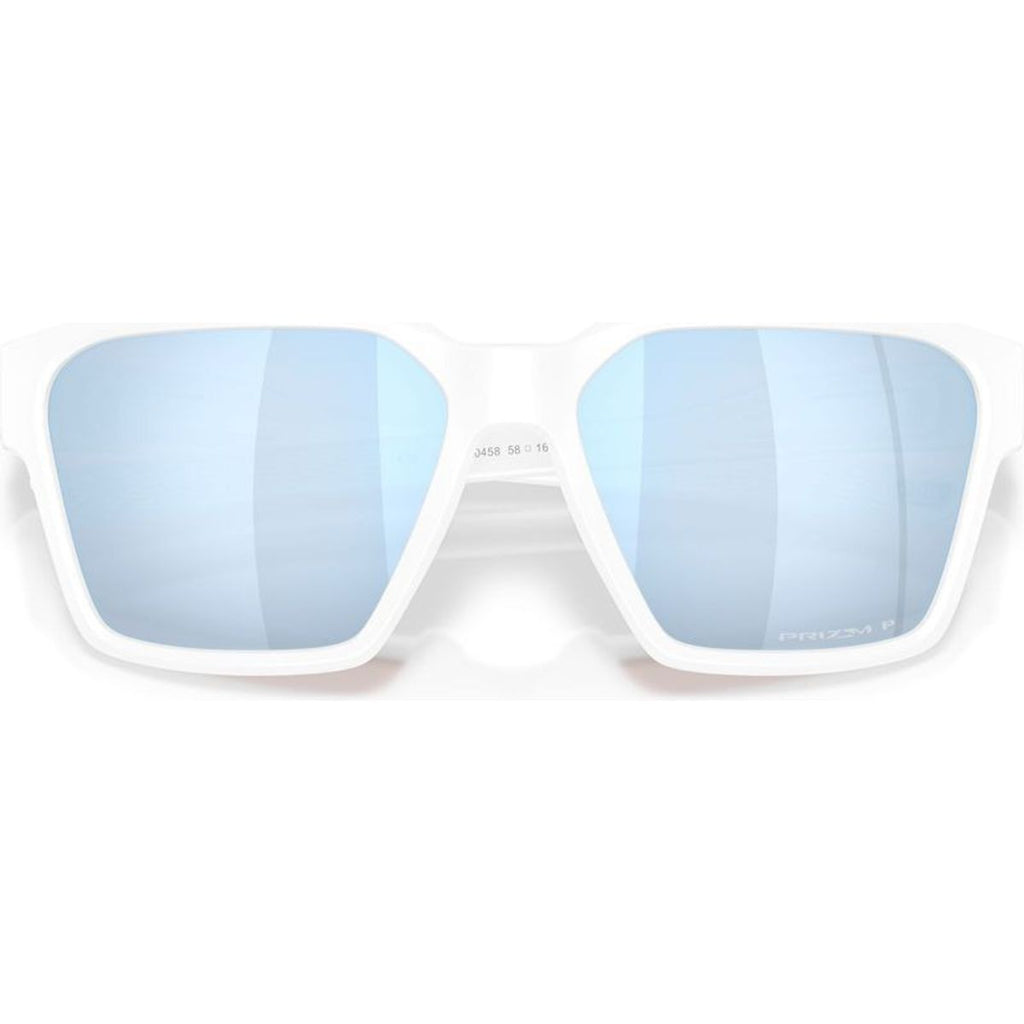 Briza, Matte White/Prizm Deep Water Polarised Lenses