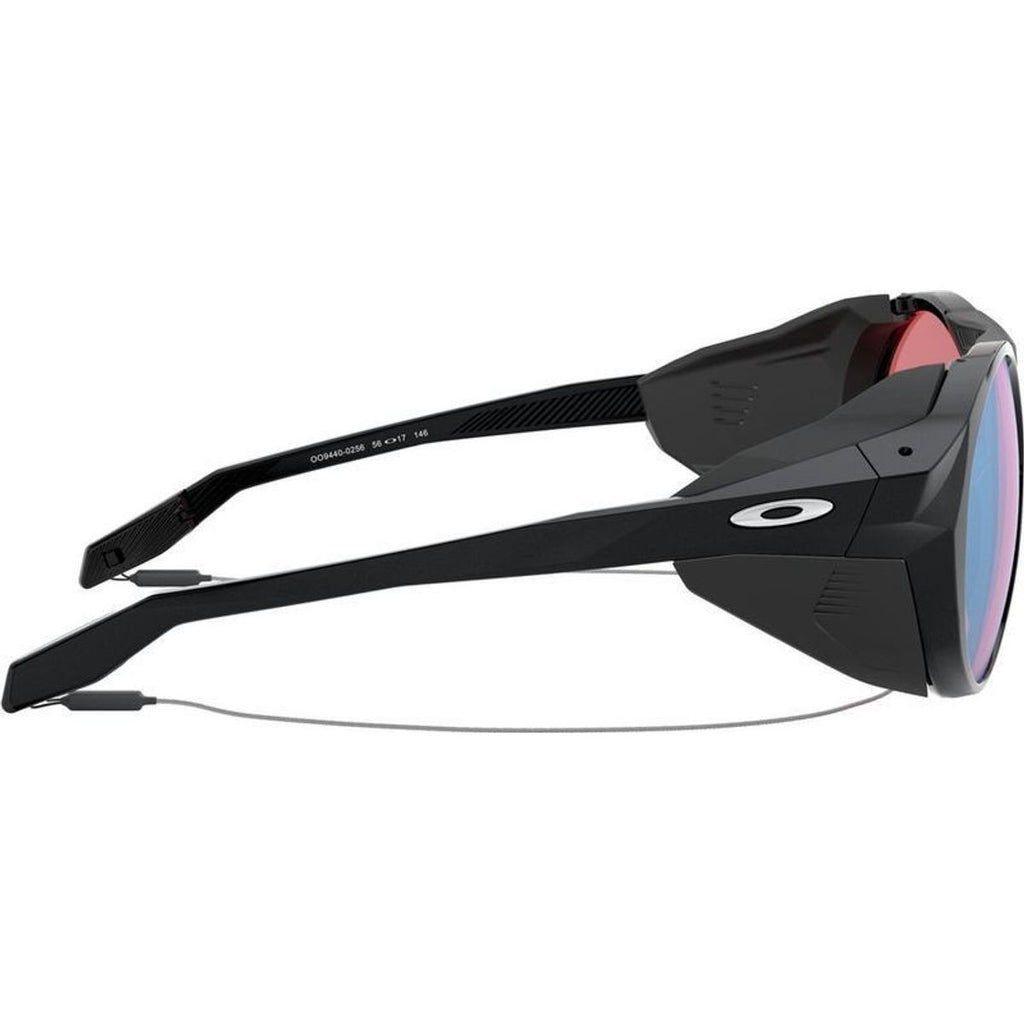 Clifden, Shiny Black/Prizm Snow Sapphire Lenses