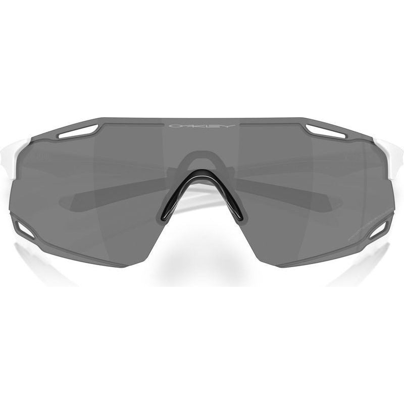 Cybr Dyno, Matte White/Clear to Black Iridium Photochromic Lenses