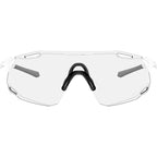 Cybr Dyno, Matte White/Clear to Black Iridium Photochromic Lenses