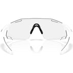 Cybr Dyno, Matte White/Clear to Black Iridium Photochromic Lenses