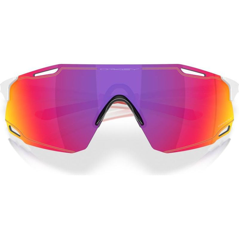 Cybr Dyno, Polished White/Prizm Road Lenses