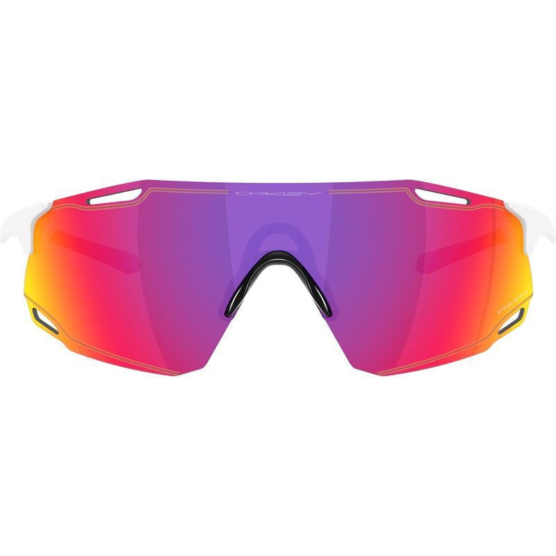 Cybr Dyno, Polished White/Prizm Road Lenses