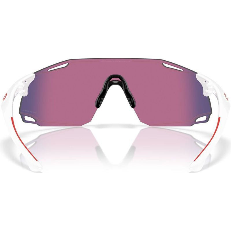 Cybr Dyno, Polished White/Prizm Road Lenses