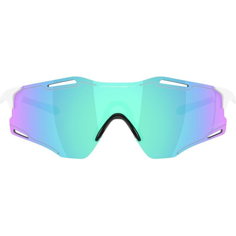 Cybr Zero, Polished White/Prizm Sapphire Lenses
