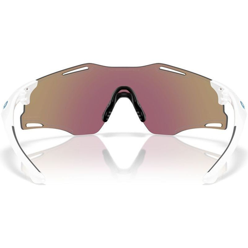Cybr Zero, Polished White/Prizm Sapphire Lenses
