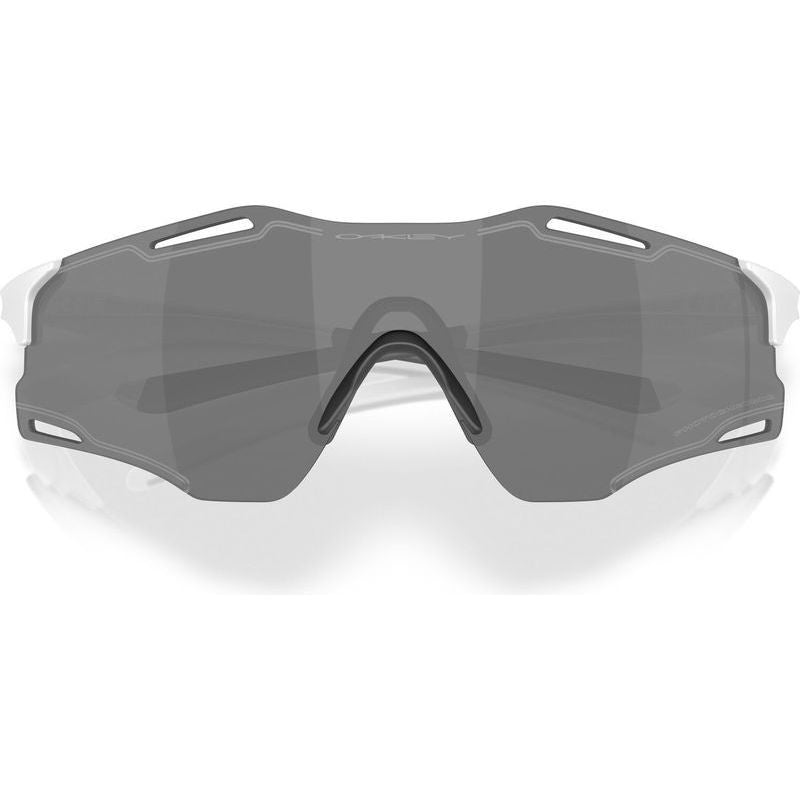 Cybr Zero, Matte White/Clear to Black Iridium Photochromic Lenses