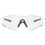 Cybr Zero, Matte White/Clear to Black Iridium Photochromic Lenses