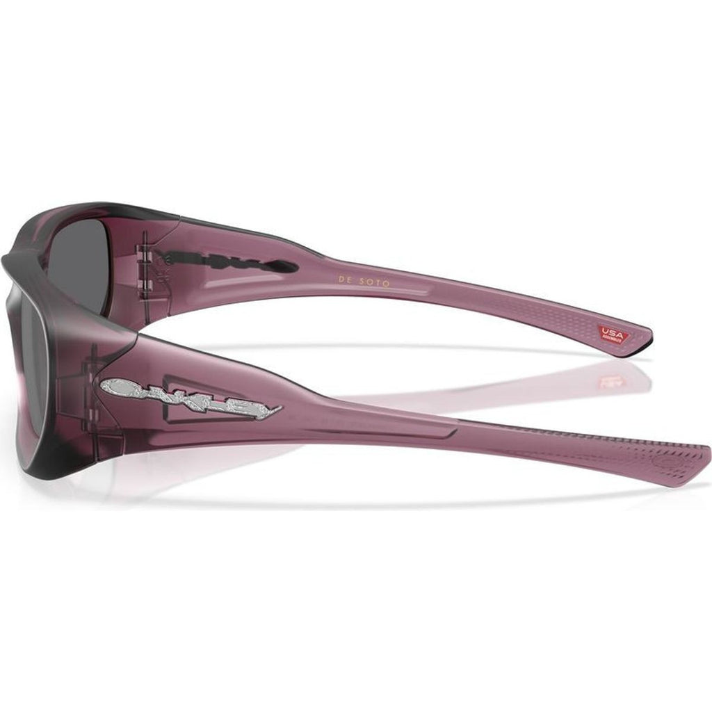 De Soto, Matte Transparent Indigo/Prizm Black Lenses