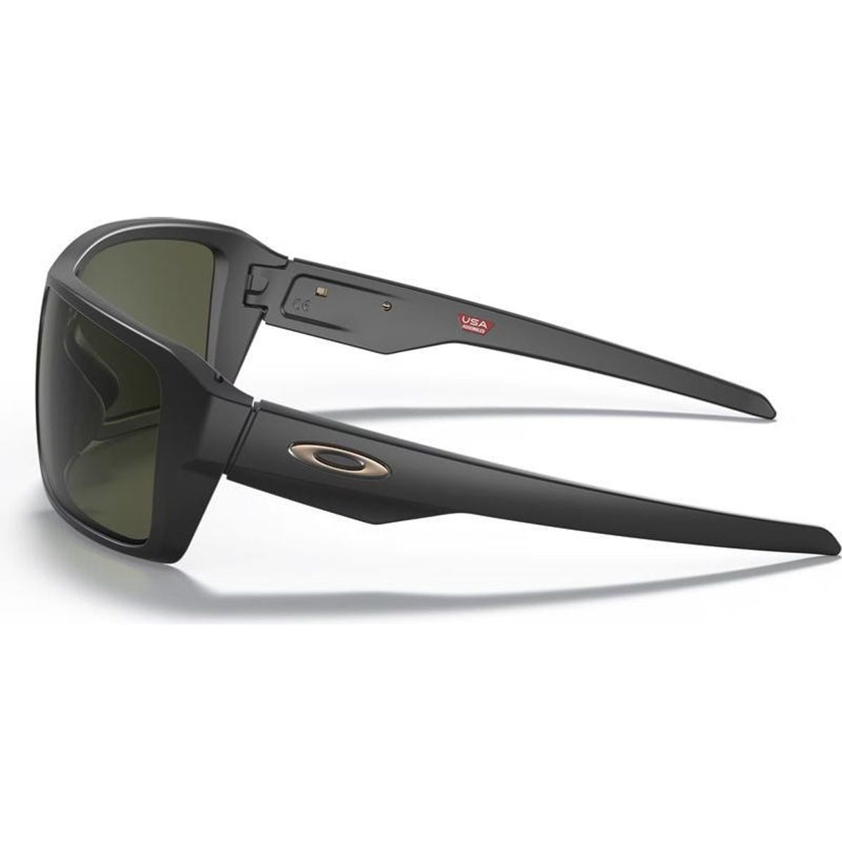 Double Edge, Matte Black/Dark Grey Lenses