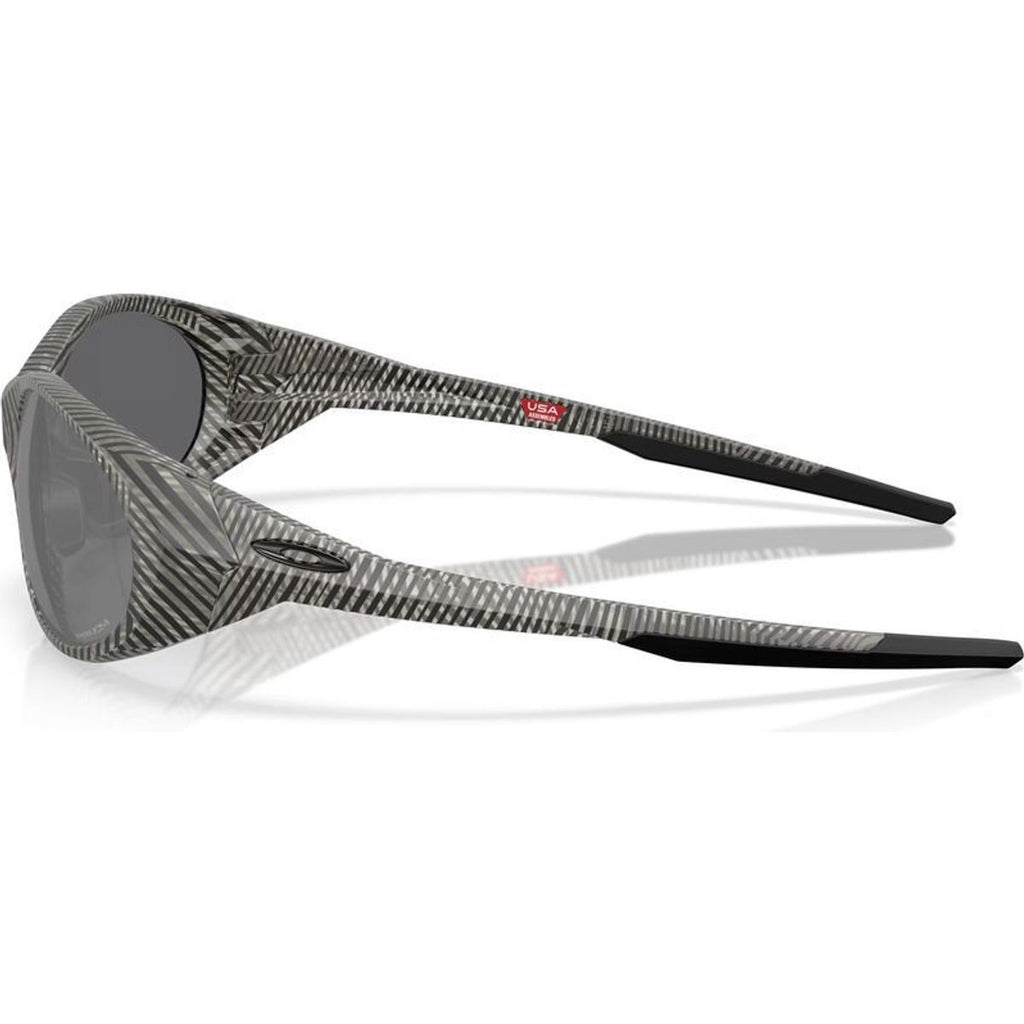 Eyejacket Redux, Matte Grey Ink Fingerprint/Prizm Black Lenses