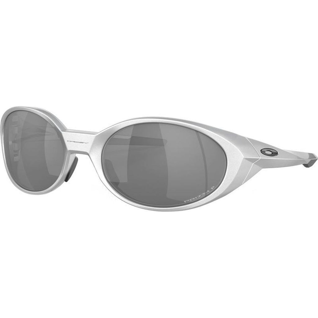 Eyejacket Redux, Silver/Prizm Black Polarised Lenses