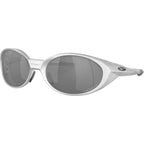 Eyejacket Redux, Silver/Prizm Black Polarised Lenses