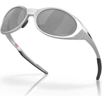 Eyejacket Redux, Silver/Prizm Black Polarised Lenses