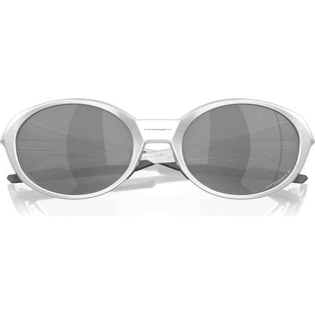Eyejacket Redux, Silver/Prizm Black Polarised Lenses