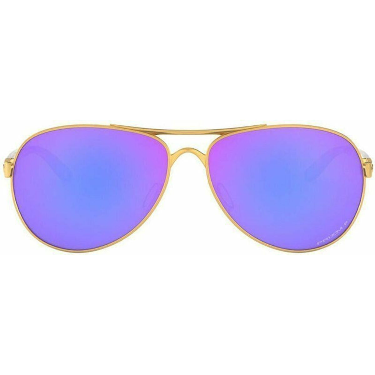 Feedback, Satin Gold/Prizm Violet Polarised Lenses