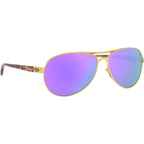 Feedback, Satin Gold/Prizm Violet Polarised Lenses