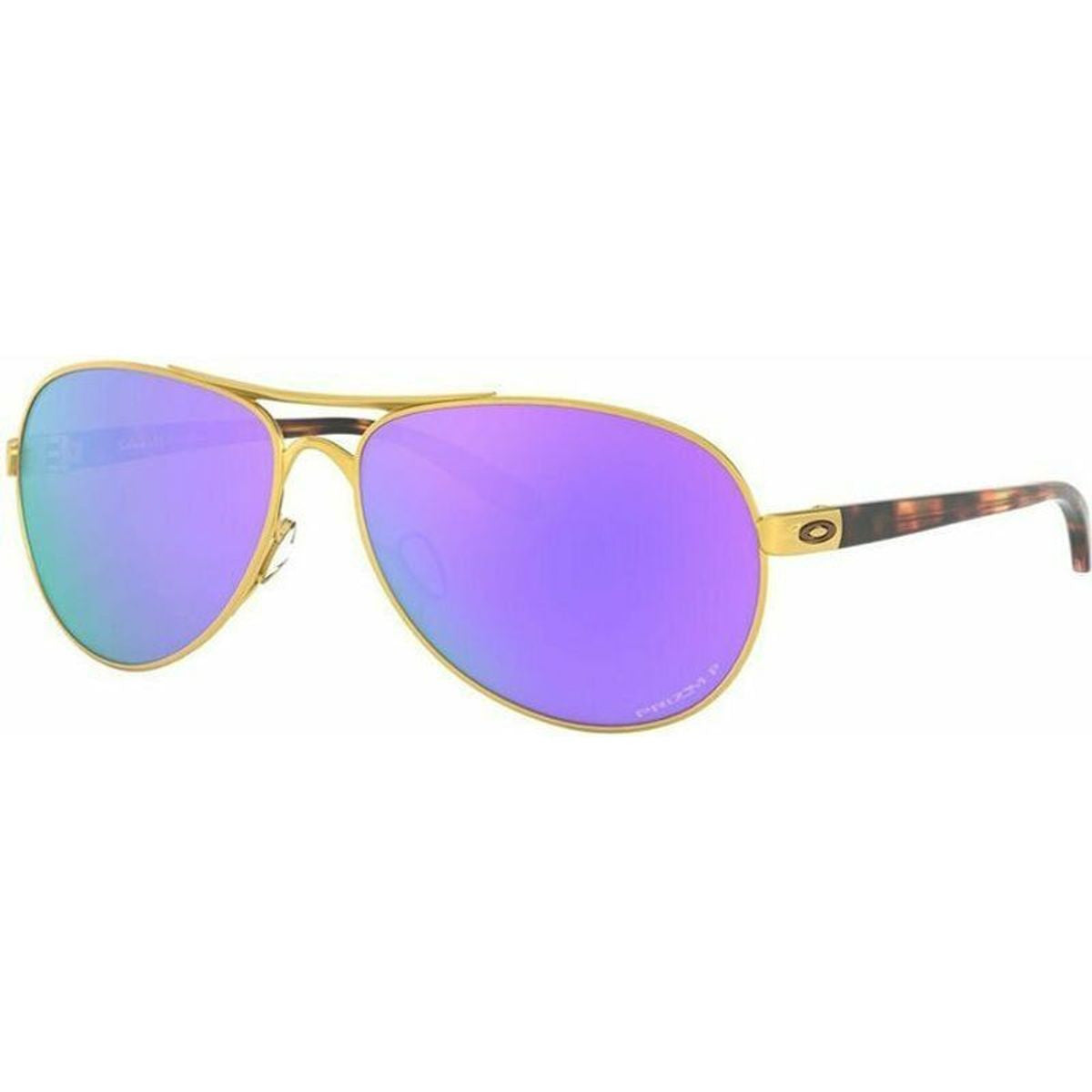 Feedback, Satin Gold/Prizm Violet Polarised Lenses