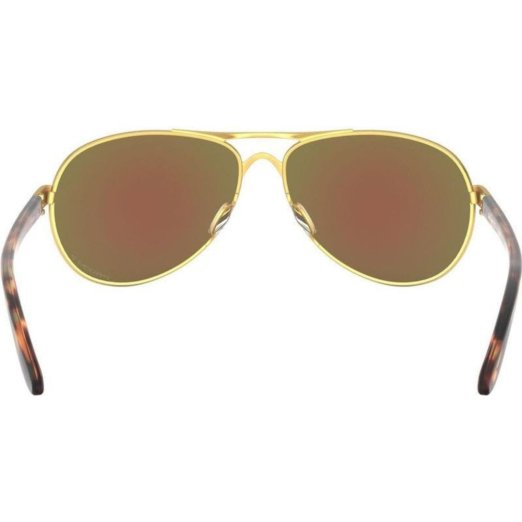 Feedback, Satin Gold/Prizm Violet Polarised Lenses