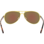 Feedback, Satin Gold/Prizm Violet Polarised Lenses
