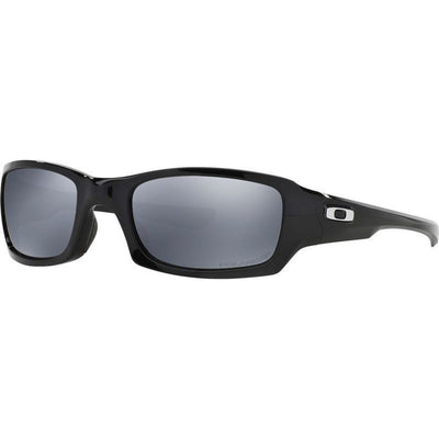 Fives Squared, Polished Black/Black Iridium Polarised Lenses